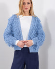 CARDIGAN FRANGE BOTTONI