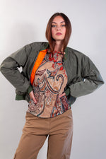 GIUBBINO BOMBER BICOLOR