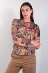 MAGLIA TULLE ARRICCIO