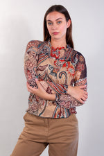 MAGLIA TULLE ARRICCIO