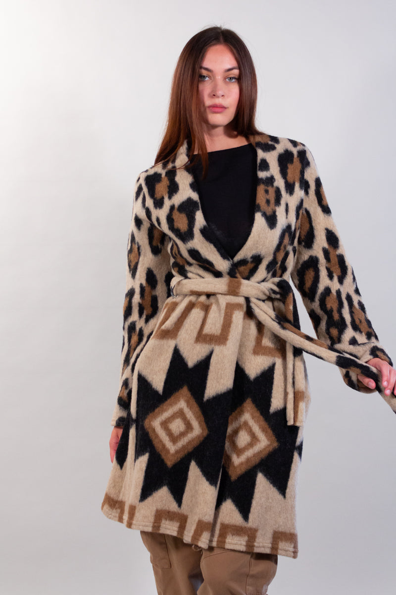 CAPPOTTO LANA MACULATA