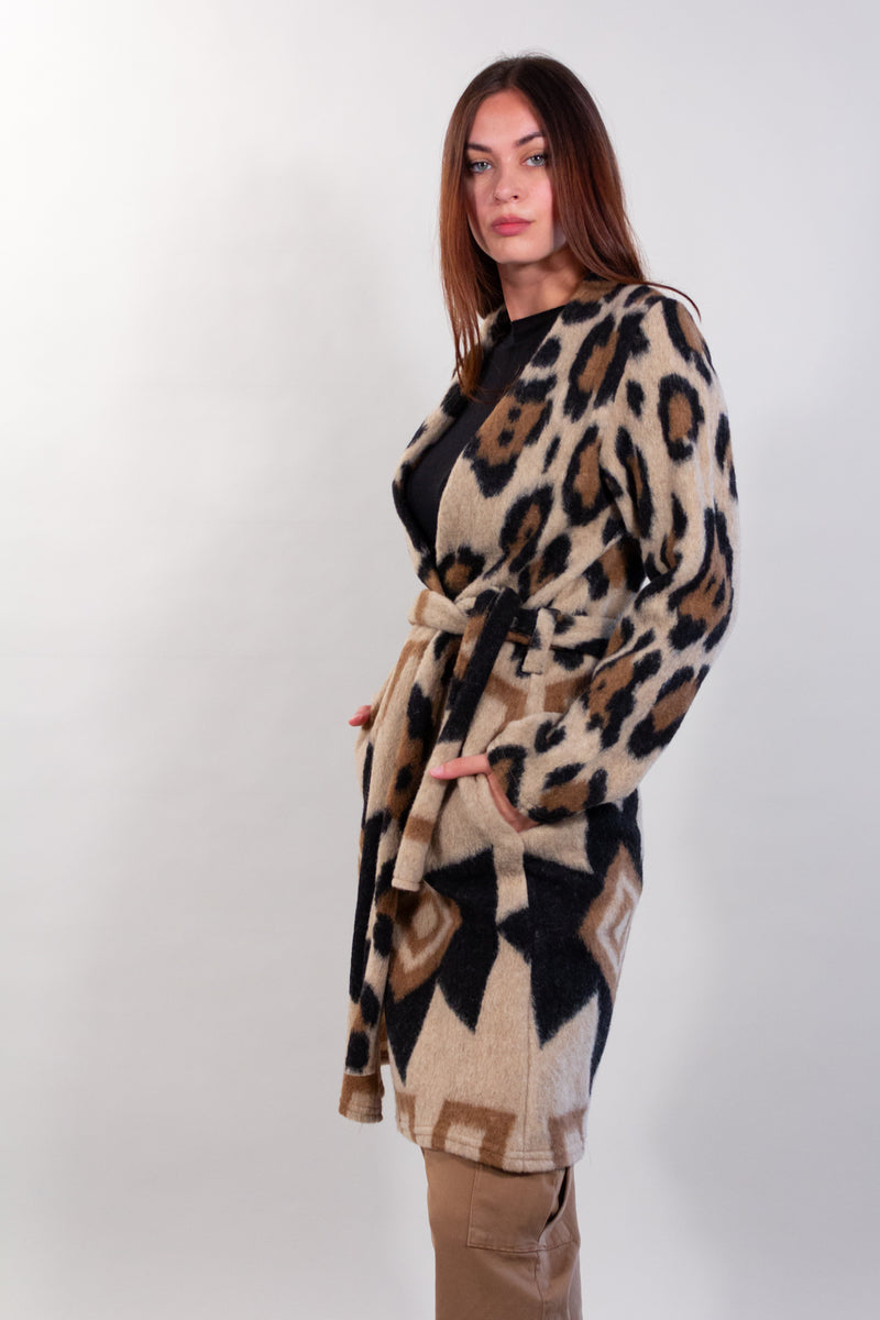 CAPPOTTO LANA MACULATA