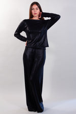 PANTALONE PALAZZO GLITTER