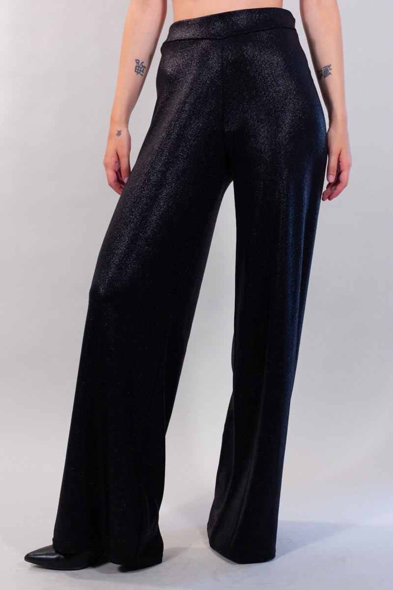 PANTALONE PALAZZO GLITTER