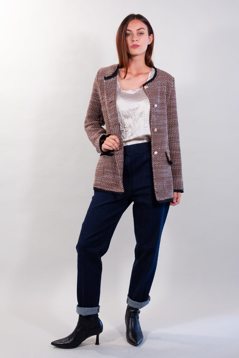 GIACCA CHANEL LUNGA BOTTONI
