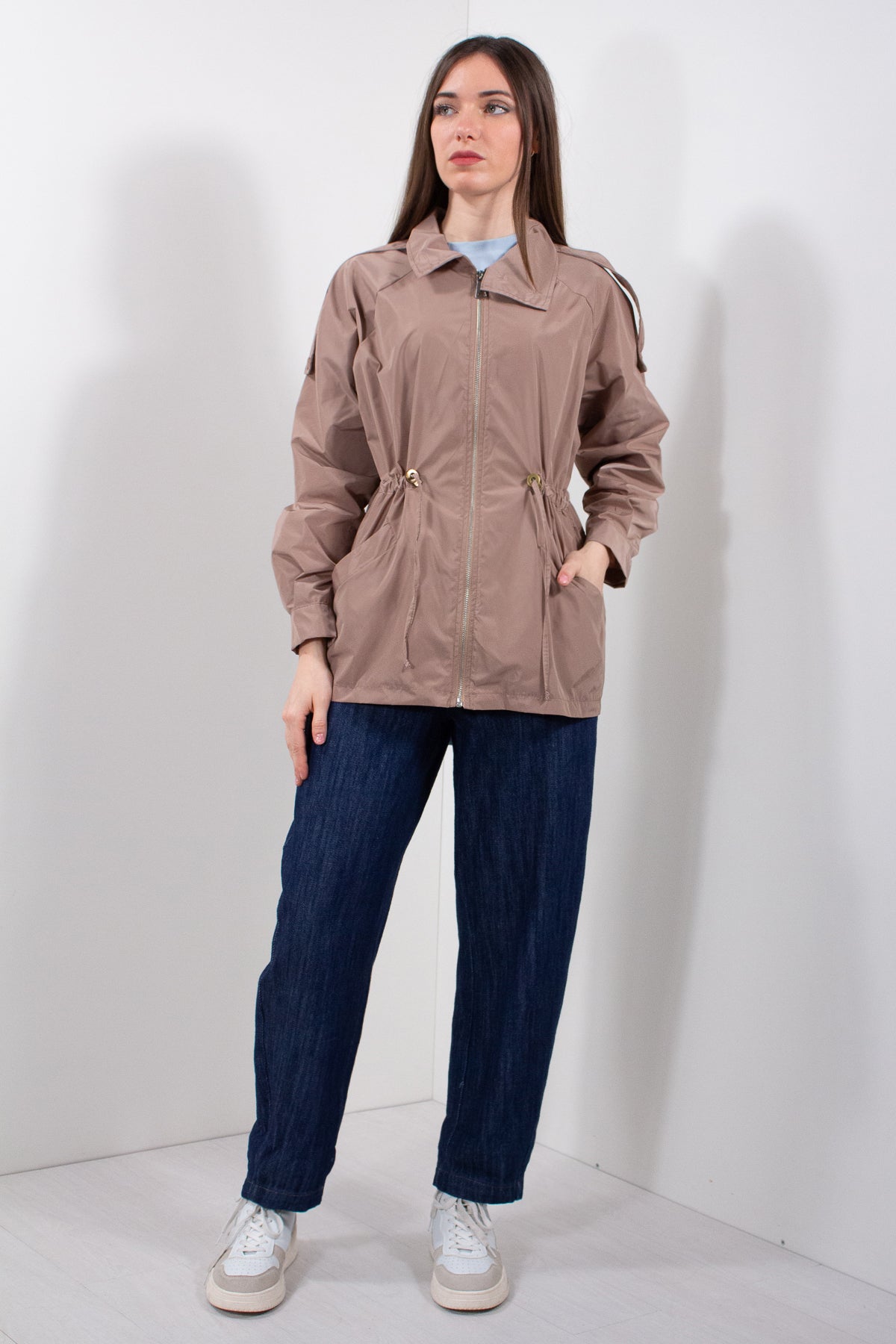GIACCA TRENCH ZIP