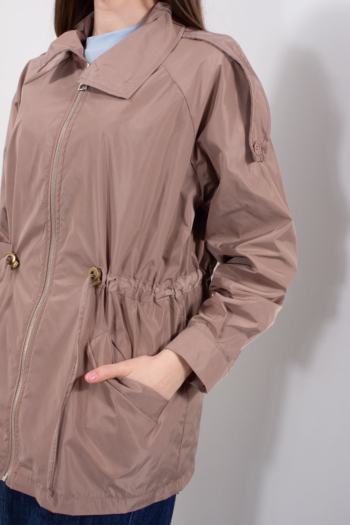 GIACCA TRENCH ZIP
