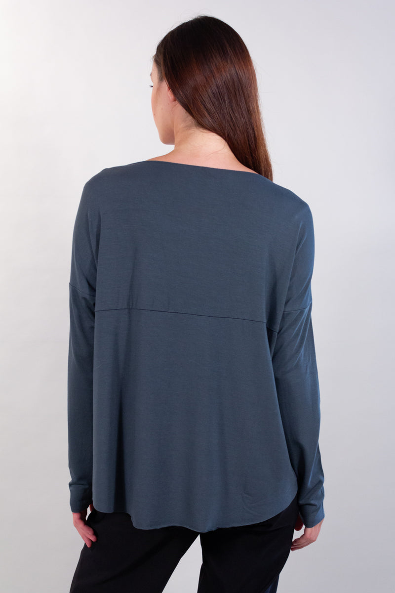 MAGLIA KIMONO TAGLIO ORIZZONTALE
