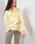 CAMICIA CRAVATTINO SATIN