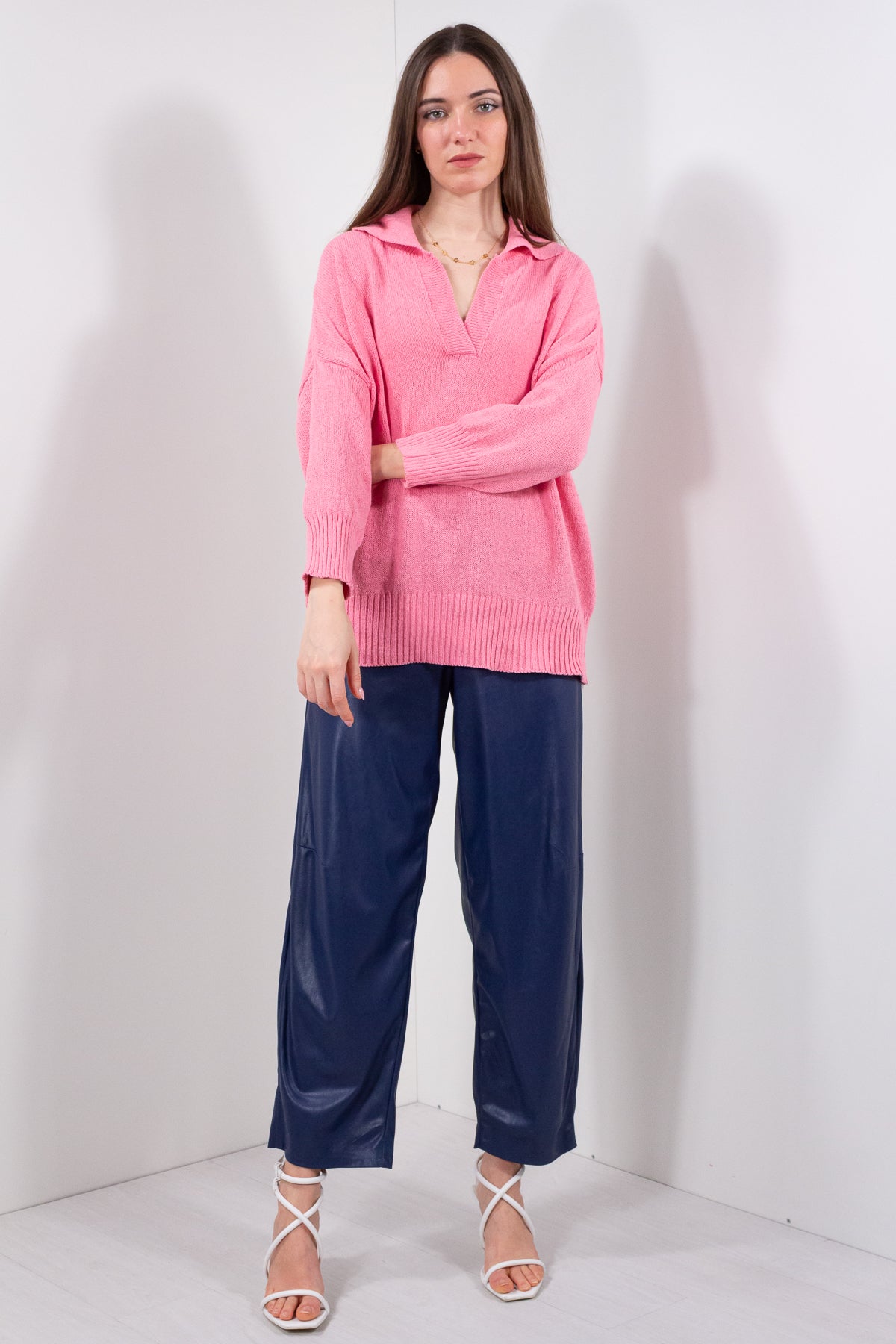 MAGLIA POLO OVERSIZE