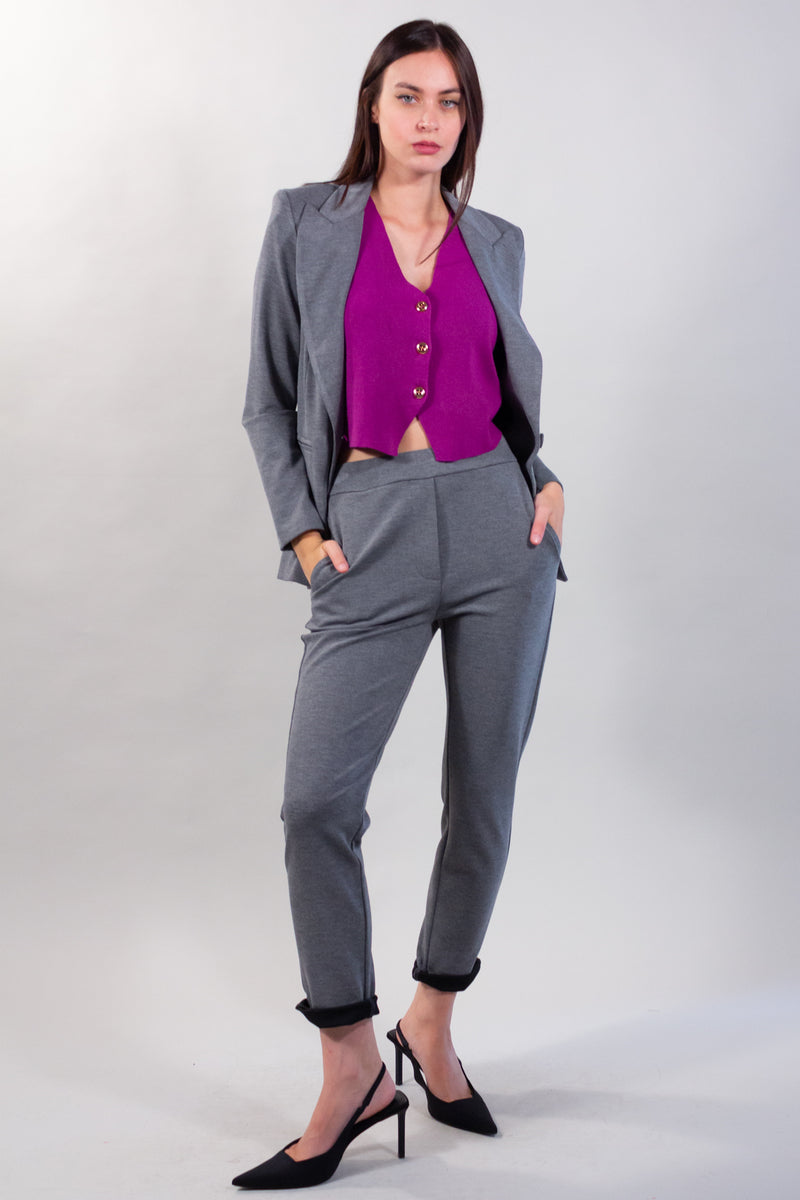 GILET IN MAGLIA