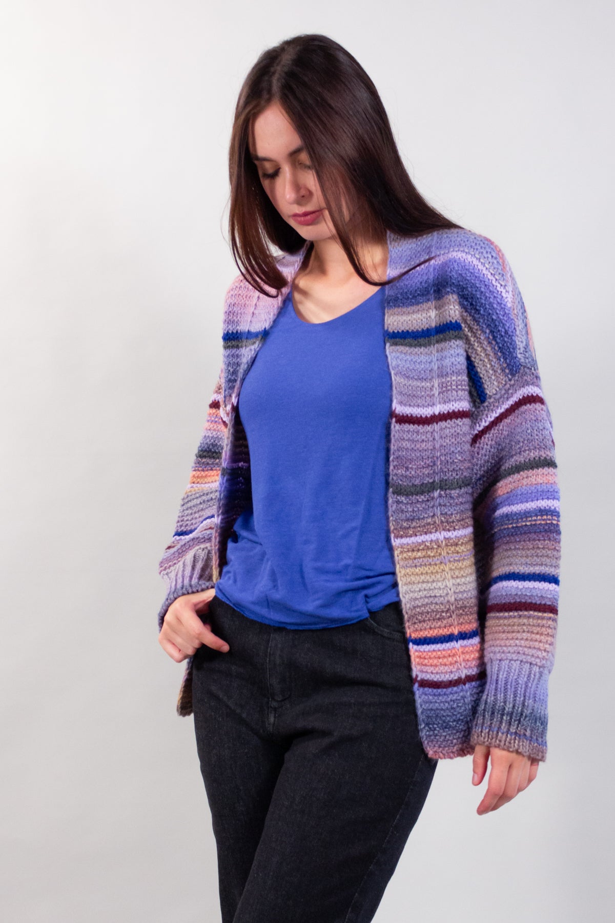 STRIPED CARDIGAN COLORS