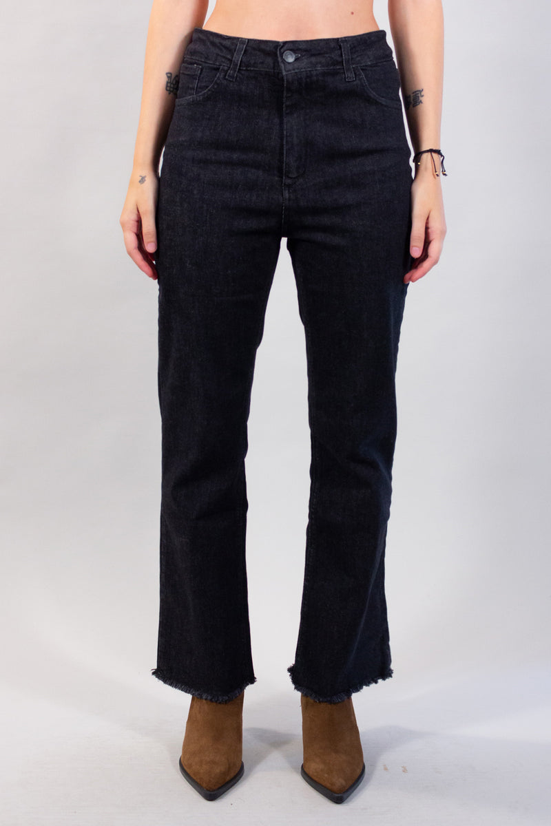 JEANS ZAMPETTA NERO