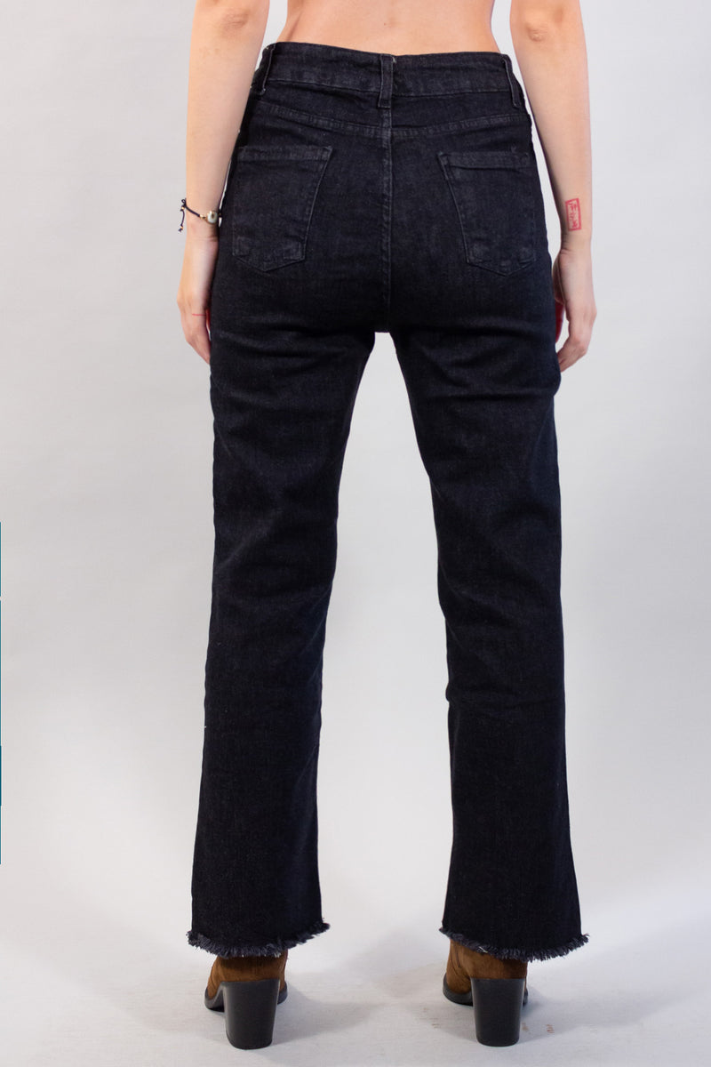 JEANS ZAMPETTA NERO