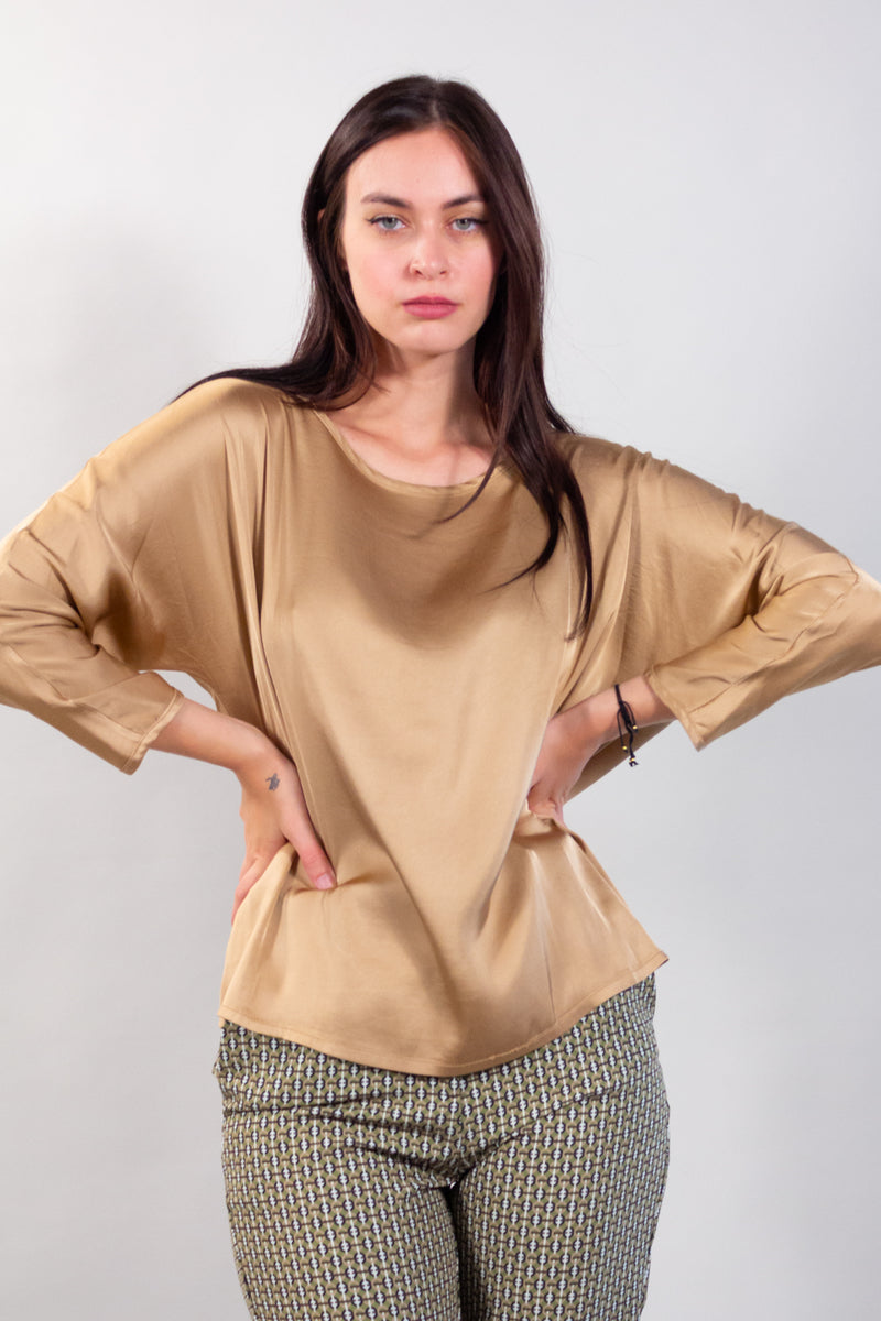 BLUSA 3/4 RASO
