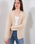 CARDIGAN PUNTO RISO