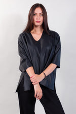 MAGLIA OVER ECOPELLE