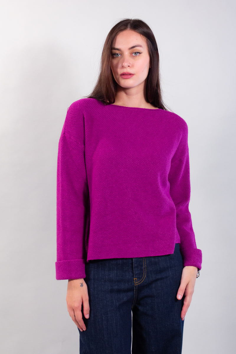 MAGLIA POLSI RISVOLTO