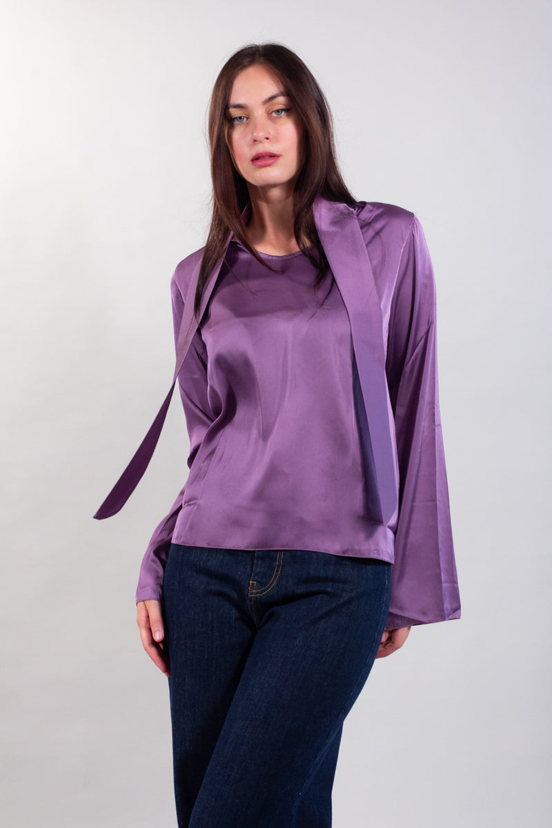 CAMICIA RASO NASTRI