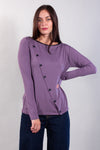 MAGLIA BOTTONI OBLIQUI
