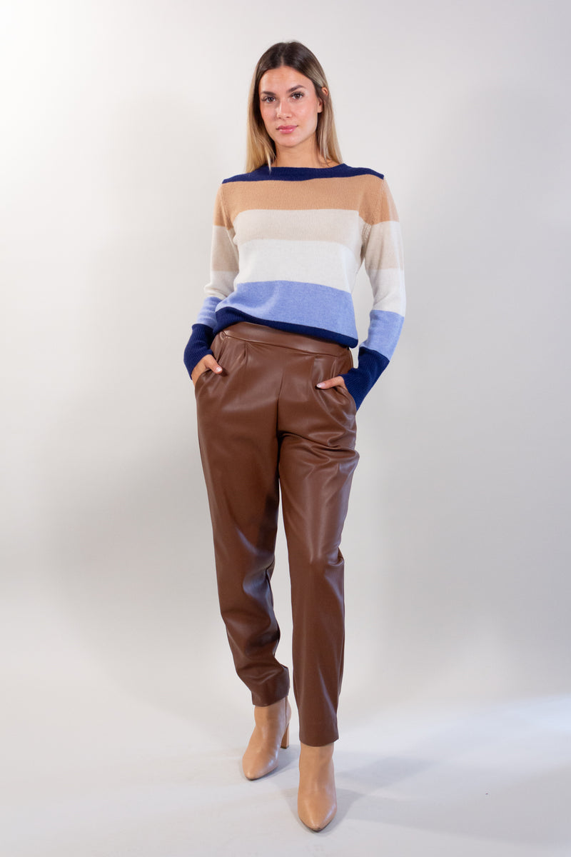 PANTALONE OVETTO ECOPELLE
