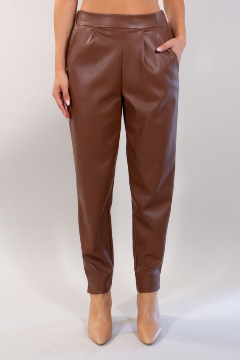 PANTALONE OVETTO ECOPELLE