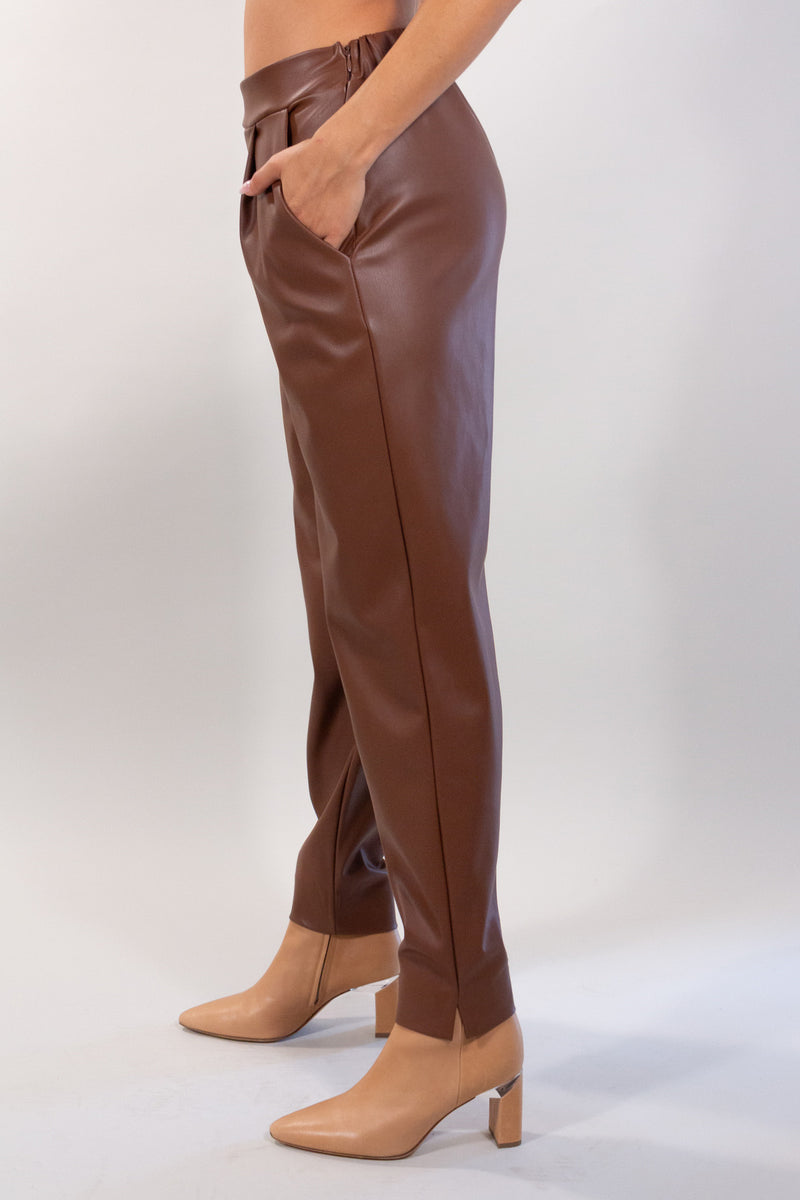PANTALONE OVETTO ECOPELLE