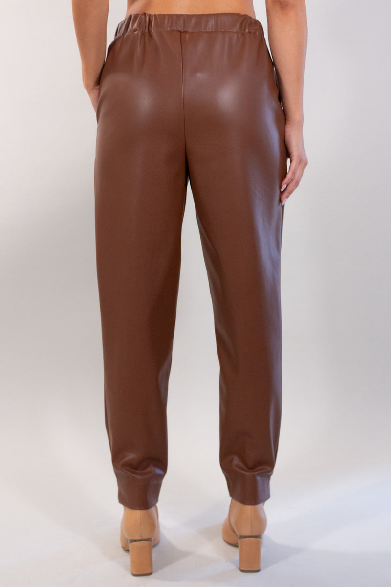 PANTALONE OVETTO ECOPELLE