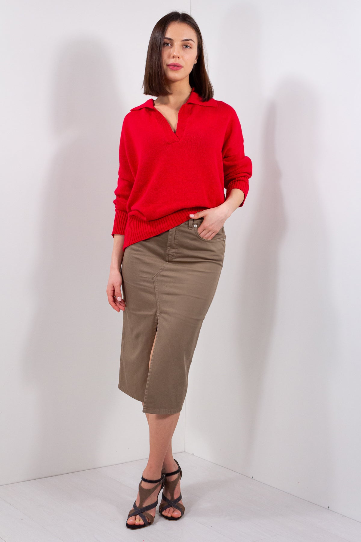 MAGLIA POLO OVERSIZE***