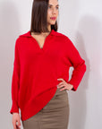 MAGLIA POLO OVERSIZE***