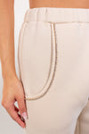 PANTALONE FELPA STRASS