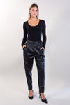 PANTALONE OVETTO ECOPELLE