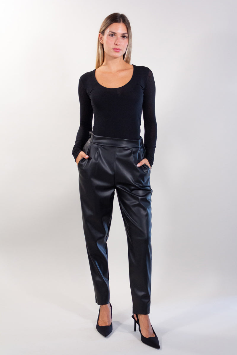 PANTALONE OVETTO ECOPELLE