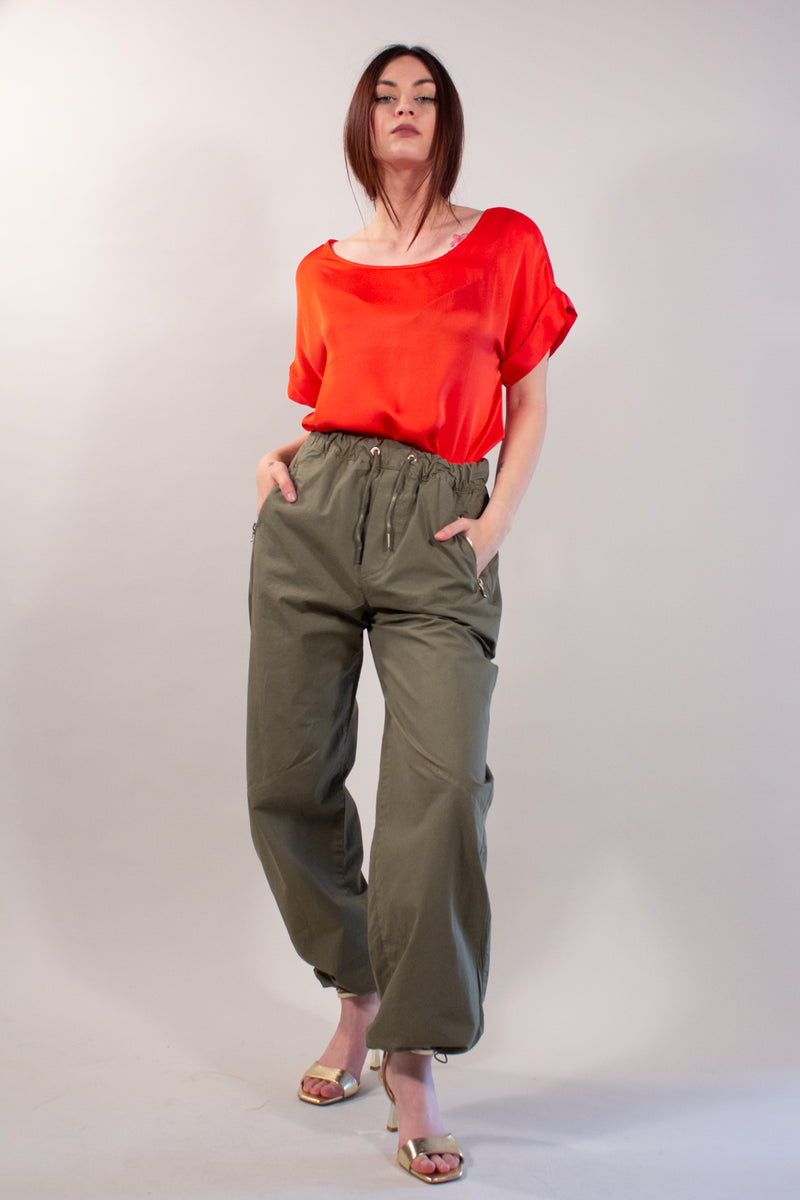 PANTALONE CARGO ZIP