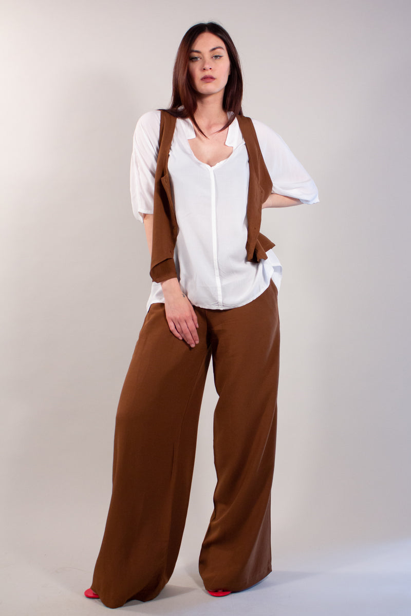 PANTALONE LINO/VISCOSA