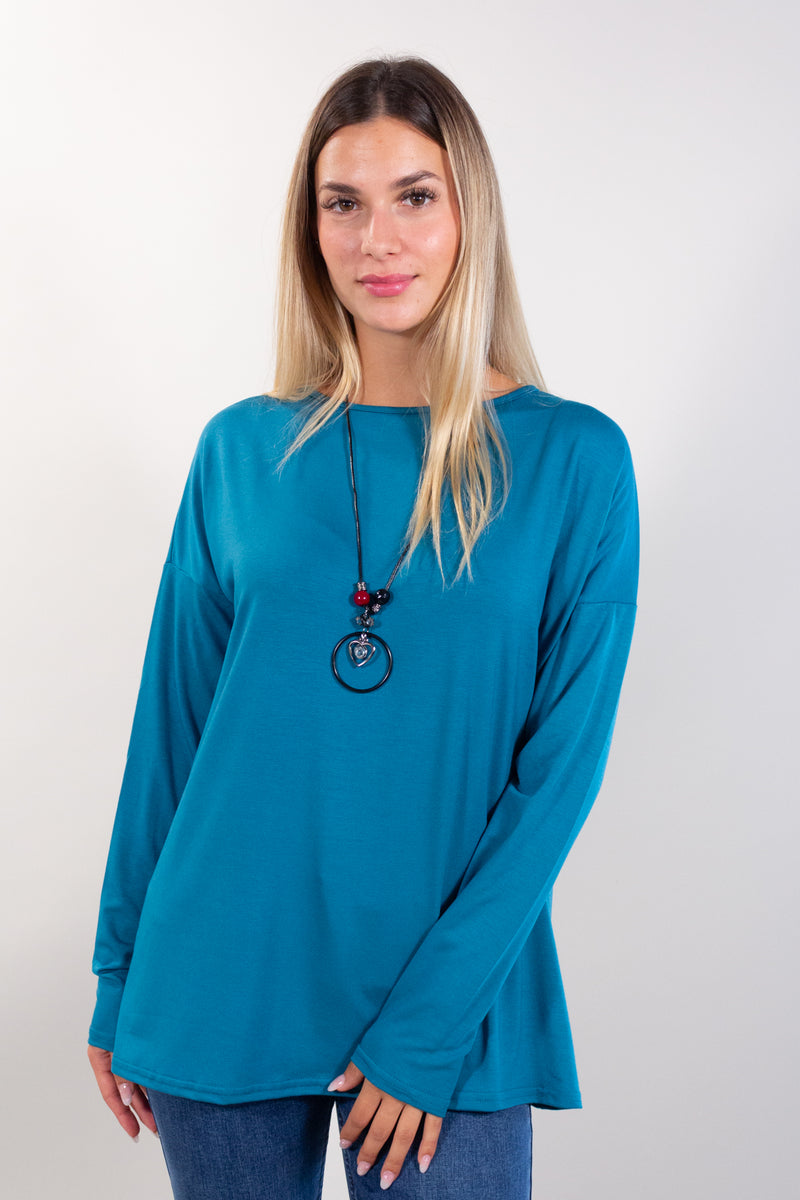 MAGLIA SFONDO + COLLANA