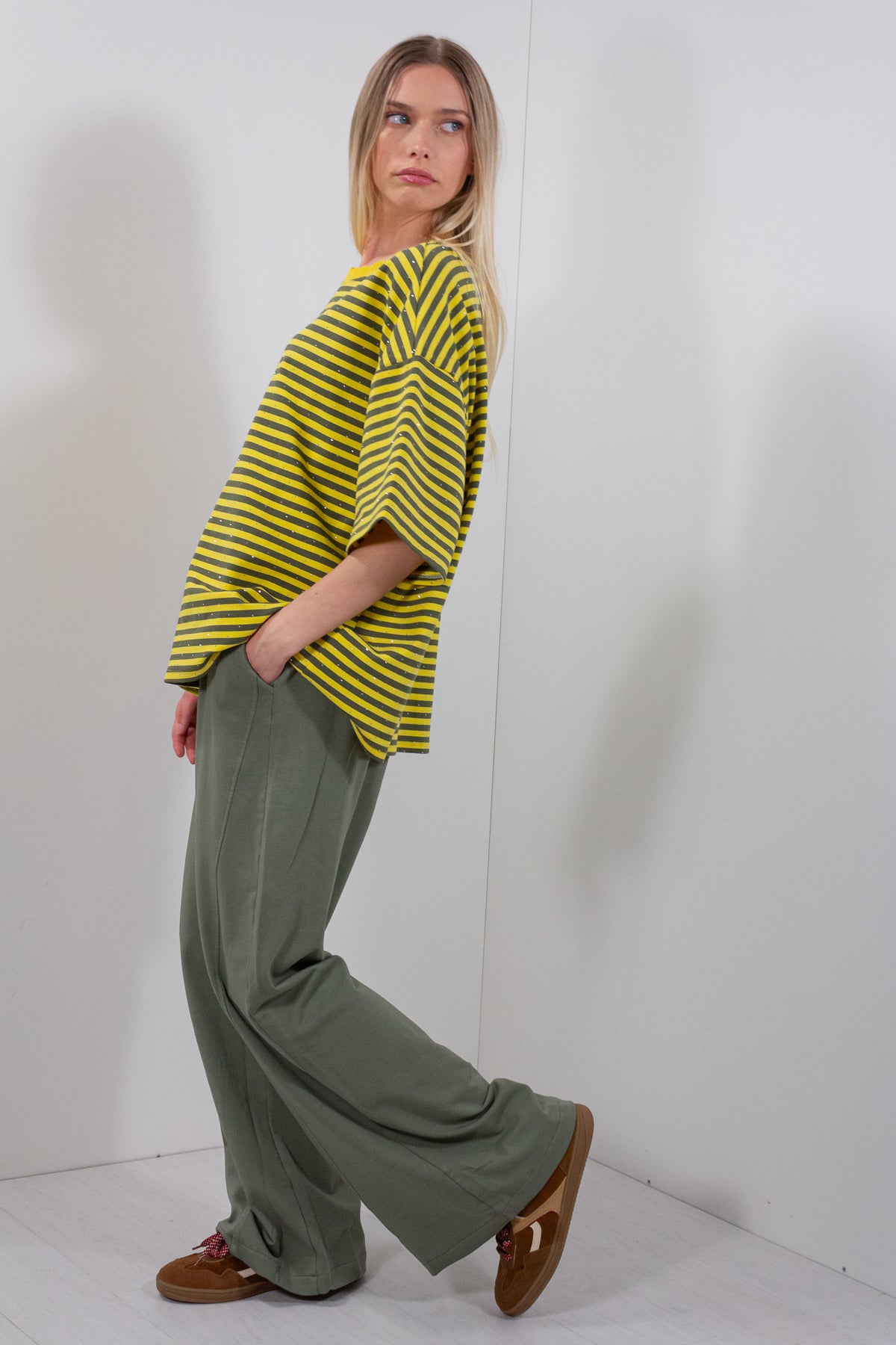 PANTALONE FELPA AMPIO**