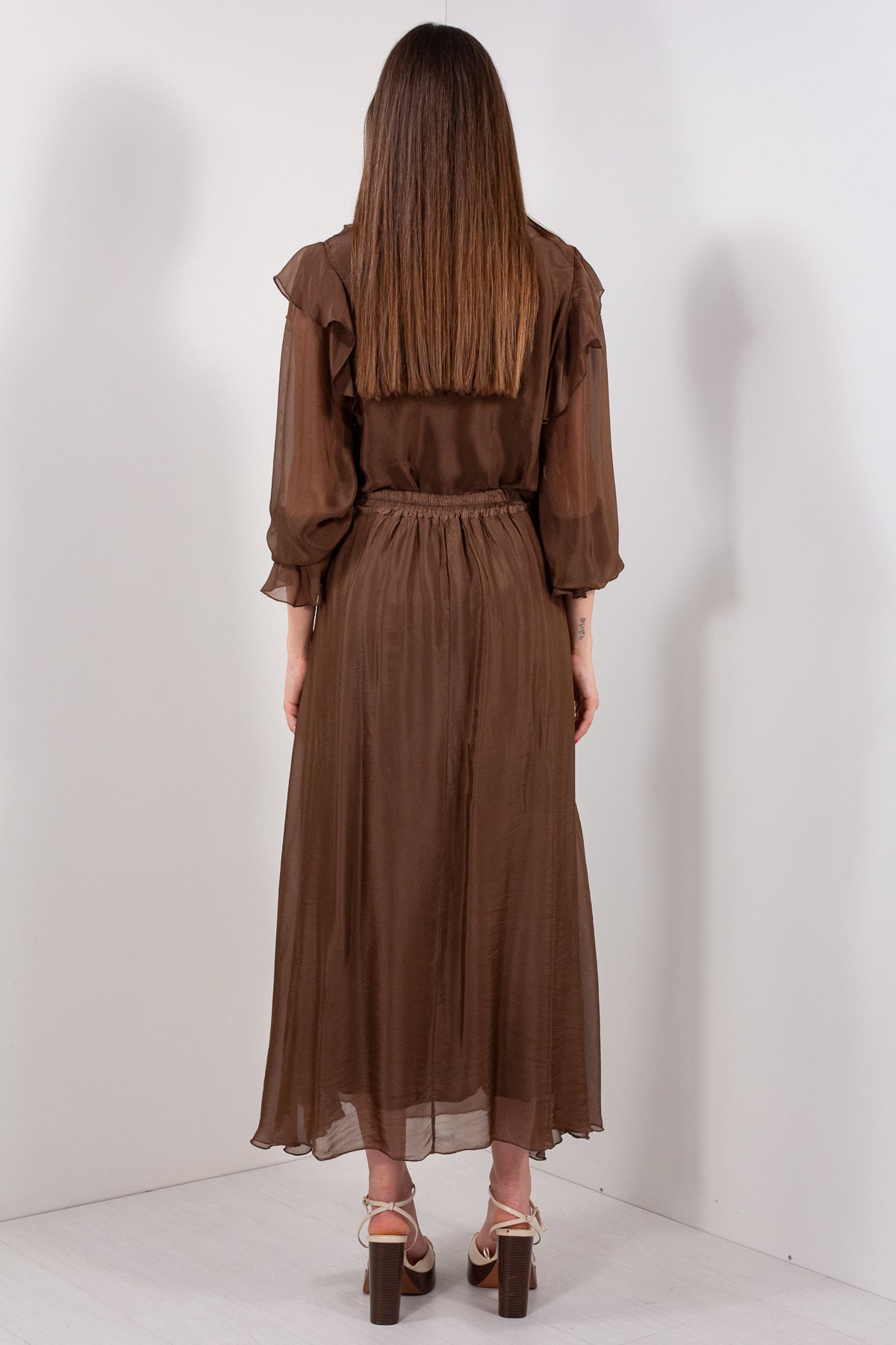 GONNA LUNGA CHIFFON