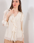 CAMICIA JABOT CHIFFON