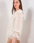 CAMICIA JABOT CHIFFON
