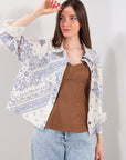 GIACCA CAMICIA FANTASIA BANDANA
