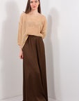 PANTALONE SUPER AMPIO RASO