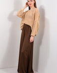 PANTALONE SUPER AMPIO RASO
