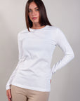 LONG SLEEVED COTTON SWEATER