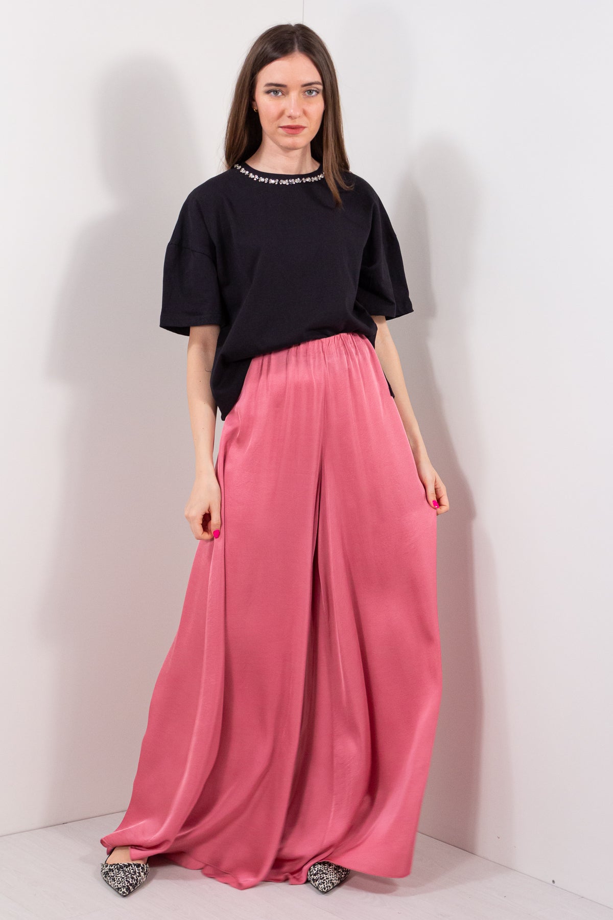 PANTALONE SUPER AMPIO RASO