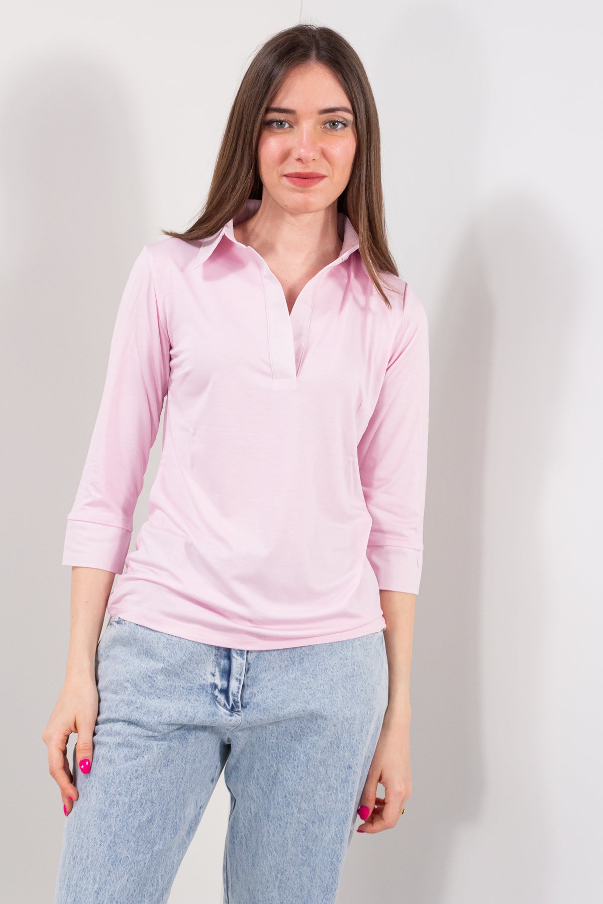CAMICIA DERBY SLIM 3/4