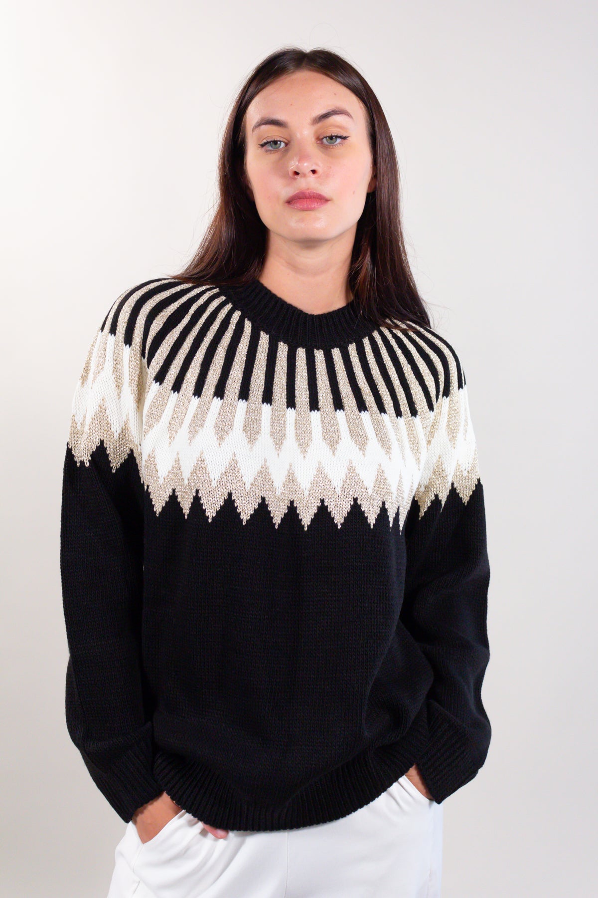GRECA LUREX SWEATER