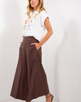 PANTALONE CROPPED AMPIO