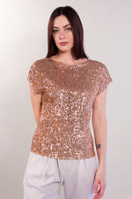 MAGLIA KIMONO PAILLETTES