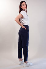 PANTALONE OVETTO COTONE TASCHINO
